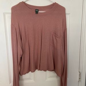 Pink sweater from wild fable size large
